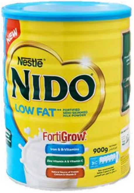 네슬레 니도 인스턴트 저지방 밀크 파우더, 1개, 900g