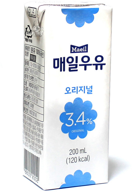 매일유업 매일우유 멸균우유 오리지널, 200ml, 10개