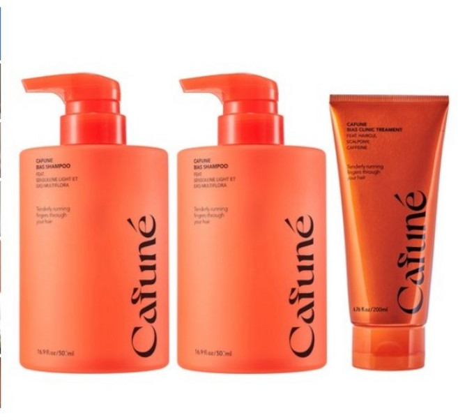 카푸네 바이어스 민감성 두피샴푸 500ml 2개+ 카푸네 바이어스 클리닉 트리트먼트200ml 1개 (sets), 2개