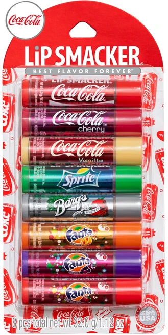립스매커 립밤 코카콜라 파티팩 8개입 +기프트, 1개, 32g - 쿠팡
