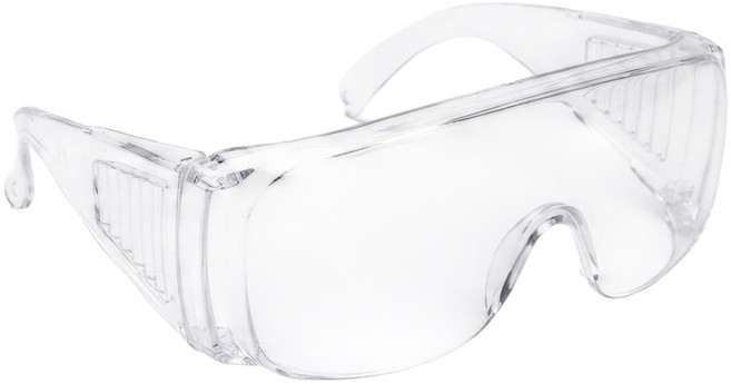 데일리프렌즈 보안경 고글 눈 보호 안전고글 작업용 물놀이 수영장, 투명, 1개