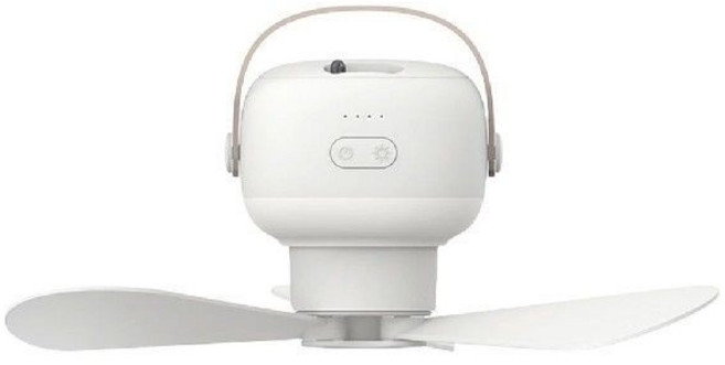 실링팬 캠핑용 무드등 천장형 무선 선풍기 가정용 천장형 주방실, 충전식, 충전식, 충전식