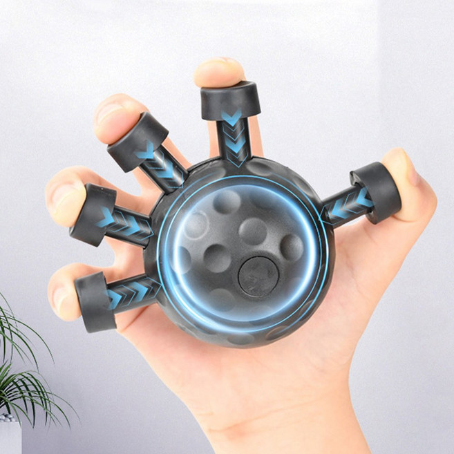 알파 핑거 그립마스터 손가락악력기, 1개, BLACK