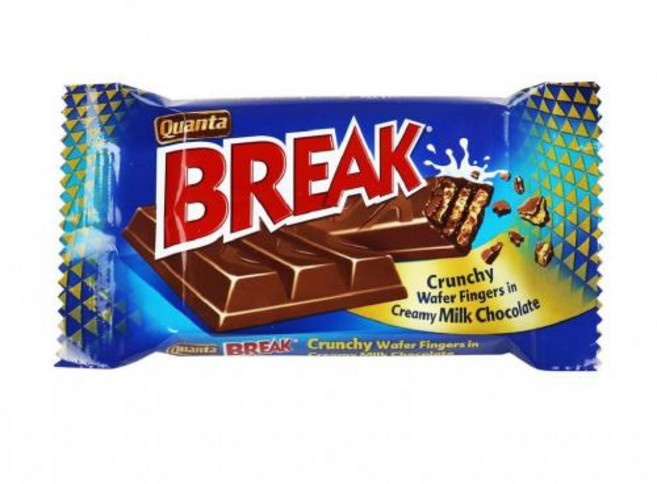 콴타 브레이크 초콜릿, 12개, 25g