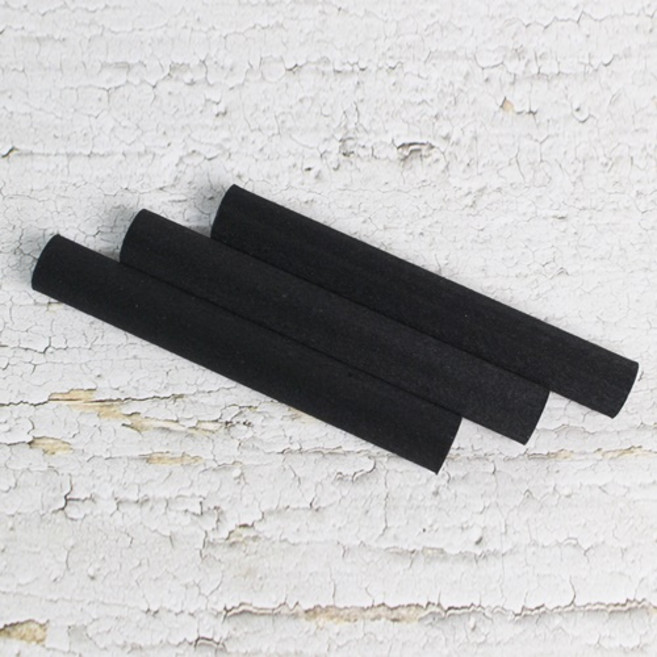 1.5cm 블랙 고밀도 섬유스틱 - 뚱스틱, 1개, 1개입