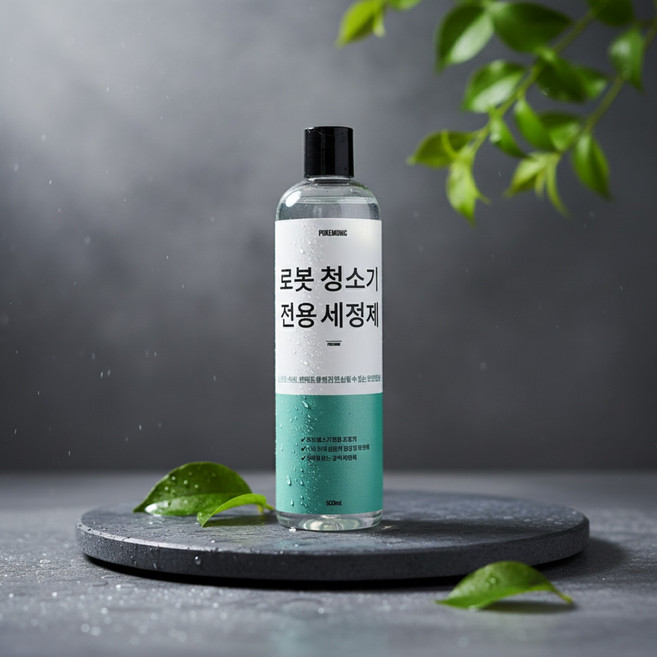 로보락 전용 세제 세정제 가정용 호환 클리너 국내생산 500ml 퓨어모닉, 1개