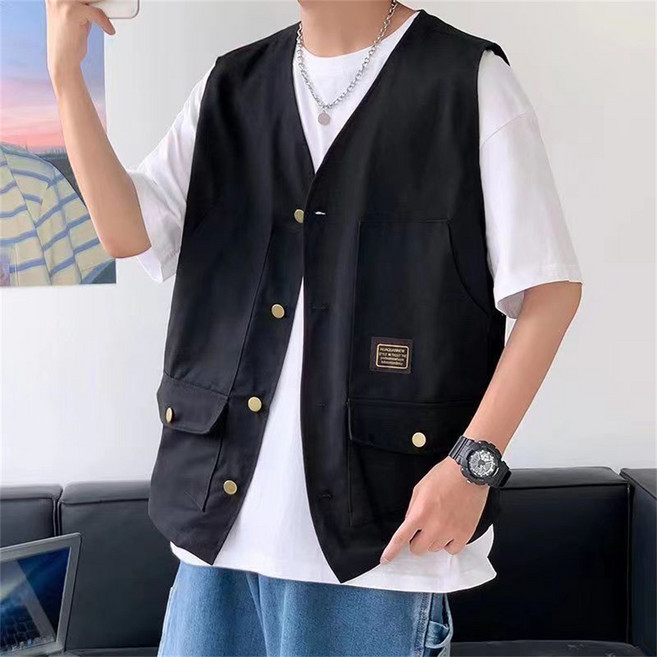 남성조끼 / 캐주얼 여름조끼 / 베스트 / 가디건 / 자켓 EDJIS6095 30