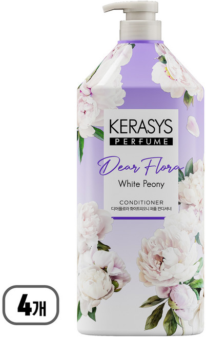 케라시스 디어플로라 퍼퓸컨디셔너 화이트피오니, 1.5L, 3개