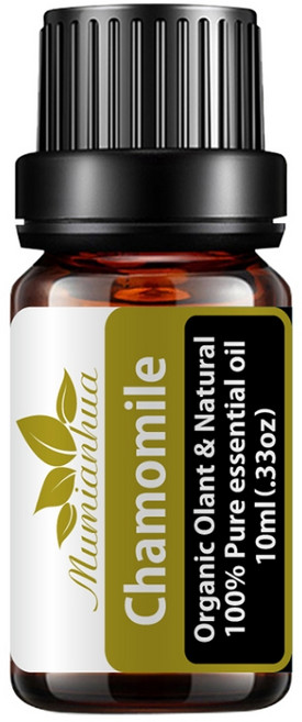 【Mumianhua木棉花】洋甘菊(Chamomile) 精油 台灣代理現貨 100%天然植物萃取 擴香掛瓶 吊墜, 1個, 10 ml 精油, 10ml, 洋甘菊(Chamomile)