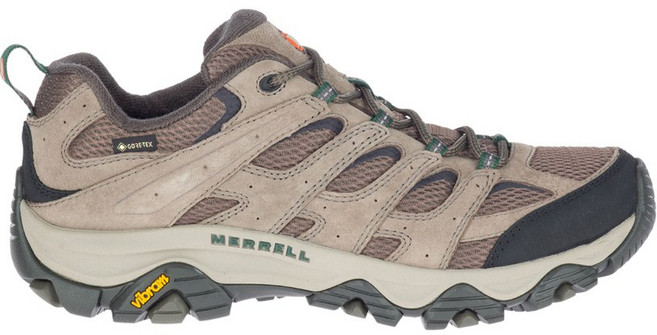 【Merrell】男 MOAB 3 GTX 低筒登山鞋 原石色 NO.035797