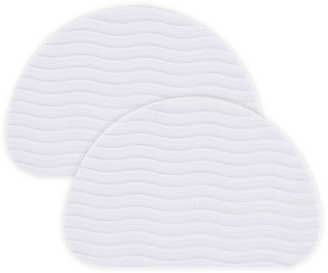 VITALO 붙이는 EVA 미끄럼방지 밑창패드 보강패드 신발구두밑창패드 2P, 2개, 화이트