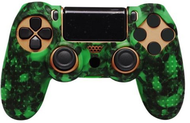 소니 플레이 스테이션 4 PS4 컨트롤러 보호 케이스에 대한 미끄럼 방지 부드러운 실리콘 젤 고무 스킨 커버 PS4 프로 슬림 게임 패드, 10)C