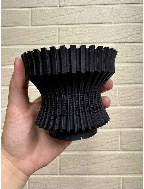 透氣盆器 花盆, 1個, 白S