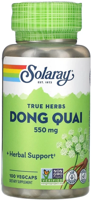Solaray True Herbs 당귀 550mg 베지 캡슐 100정, SolarayTrueHerbs당귀550mg베지캡슐100, 1개 - 쿠팡