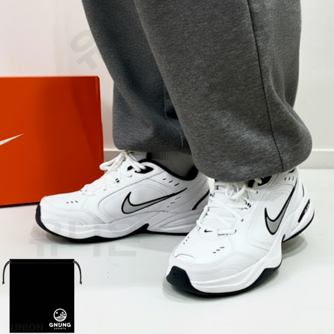 나이키 발편한 푹신한 Moracik 4 발편한 가죽 운동화 + 신발 주머니 증정