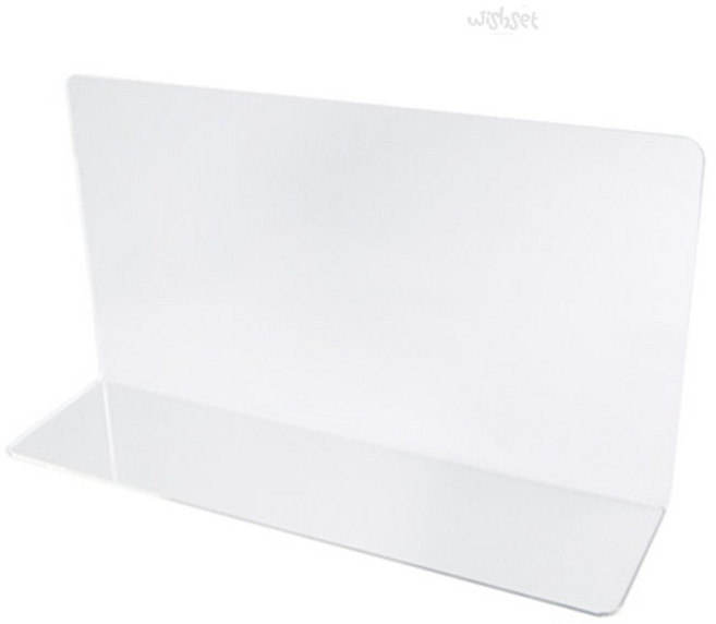 키키스토어 L형 투명 아크릴 칸막이 대형 사무실아크릴파티션