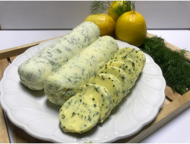 레몬딜버터 (200g 완성품)오렌지허니버터 갈릭파슬리버터 크렌베리견과버터 체다살라미버터 핸드메이드 국내제작, 200g, 1개