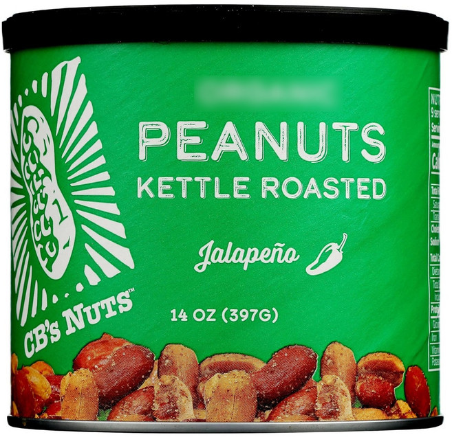 CB`S NUTS 피넛 케틀 로스티드 할라피뇨, 1개, 397g