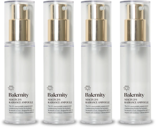 밸러니티 나이아신아마이드 래디언스 앰플 국내최고 함량 21% 함유, 4개, 30g - 쿠팡