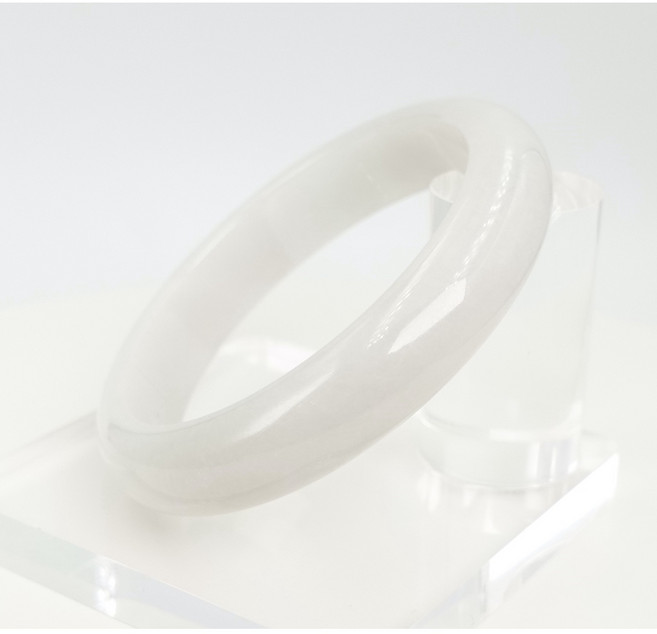 寶麗金珠寶 糯種A貨玉手鐲 溫潤細膩 平安吉祥, 1個