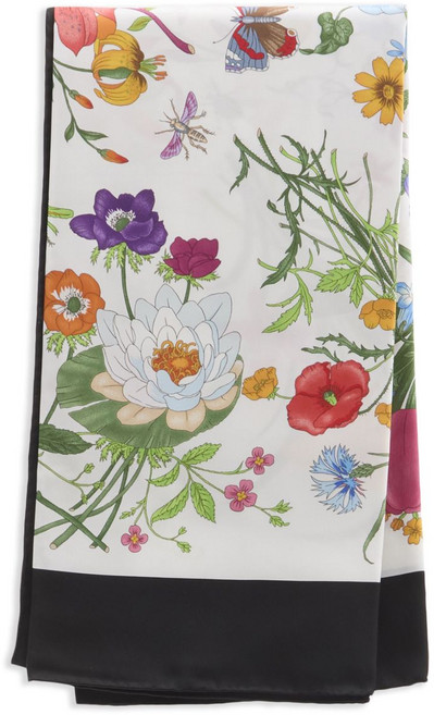 구찌 플로럴 프린트 스카프