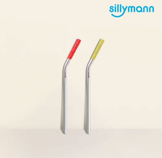 실리만 스틸 벤딩 빨대 WSB2084, 버건디, 1개