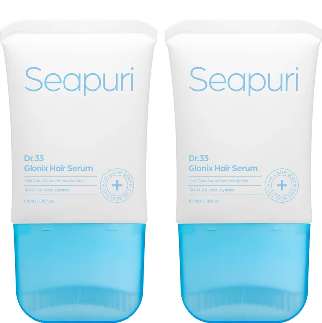 씨퓨리 글로닉스 헤어세럼 수분단백질 LPP단백질 손상모트리트먼트, 2개, 100ml - 쿠팡