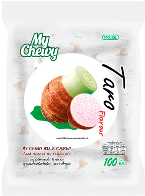 태국 마이츄이 젤리 100캔디 타로맛, 1개, 360g - 쿠팡