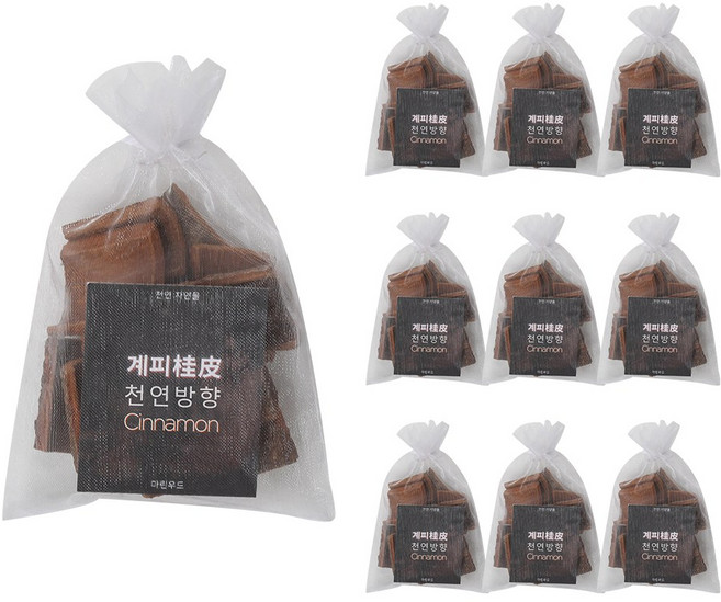 마린우드 시나몬스틱 계피 모기기피제 벌레퇴치, 10개, 40g