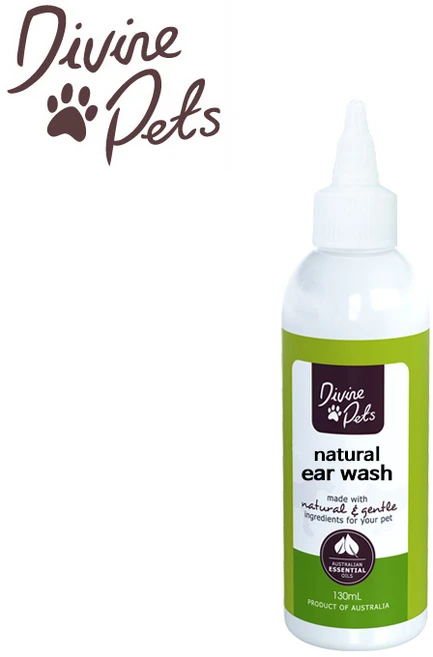 디바인펫츠 내추럴 이어워시 130ml, 1개 - 쿠팡