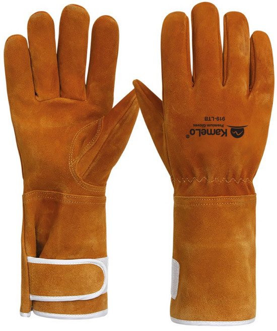 카멜로 용접 캠핑 샌딩 장갑, 919-B, 1개