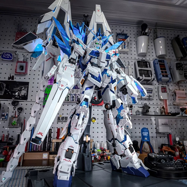 다반 Mega 1/48 건담 자쿠, 단일모델, 다반 6656 MG 퍼펙트 유니컨(워터데칼 스탠드), 99개