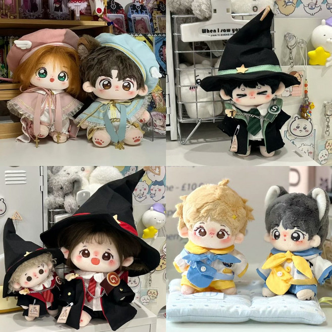 10cm 인형옷 프린스 해리포터 피크닉 세트 솜인형옷, 1개, 프린스 세트 블루