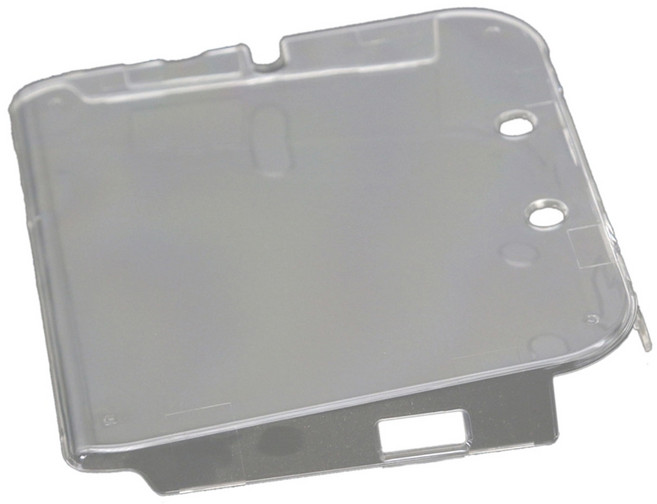 2DS 게임 콘솔 내구성 스크래치 보호 쉘 보안 파우치에 대한 확실한 명확한 케이스 프로텍터 커버, 1개