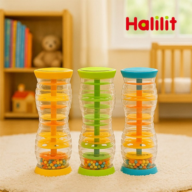 [할릴릿] 영유아 악기 놀이 23종 / 악기 총출동! 아기 음악가의 첫 콘서트 세트, 06_트위스트쉐이커, 1개