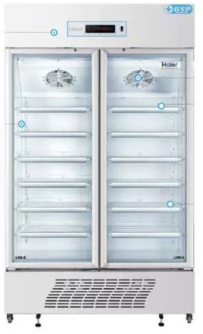 실험실용 냉장고 백신전용냉장고 전용 병원 의약품, 600L, 기본 색상