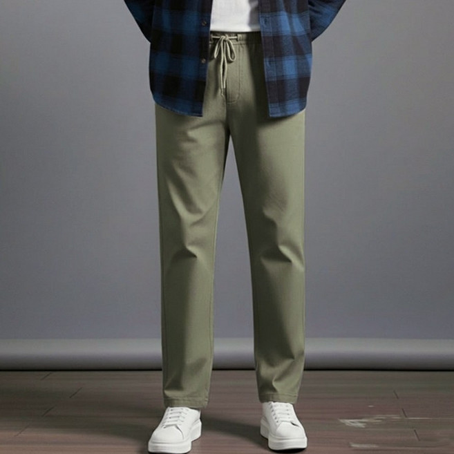 스댕클럽 남성용 치즈스판 밴드 기본 면바지 SJM3316