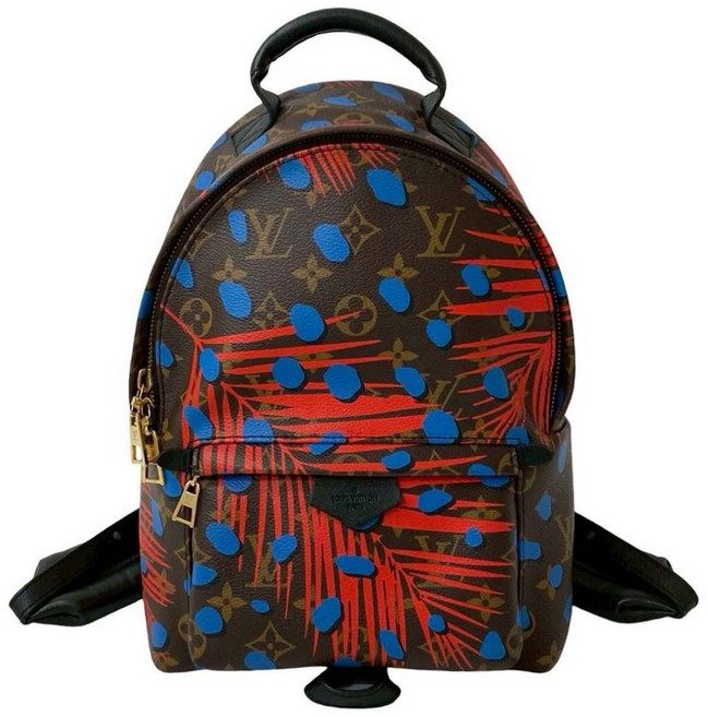 루이 비통 중고 2016 모노그램 정글 도트 팜 스프링스 PM 백팩