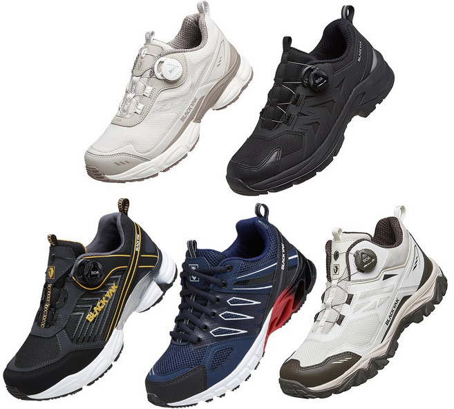 블랙야크 트레킹화 등산화 다이얼 통풍 운동화