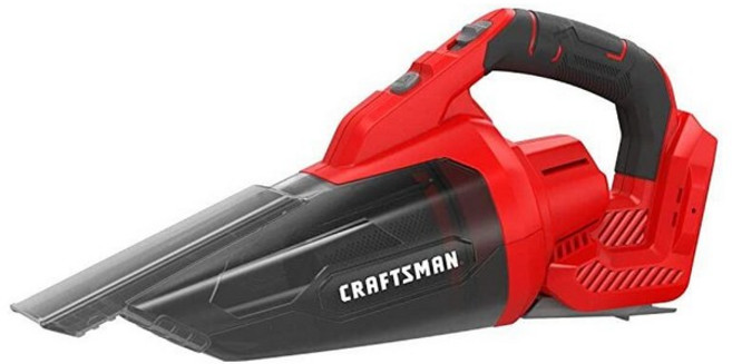 CRAFTSMAN V20 무선 핸드 진공청소기 45CFM 필터 배터리 및 충전기 포함 2단계 여과 시스템 (CMCVH001C1) 226887 3641638403, 베어 툴
