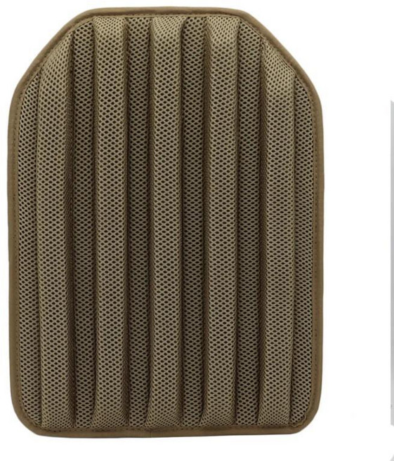 에어소프트 밀리터리 조끼 내부 플레이트 플라스틱 보호 패드 CS 방탄복 더미 SAPI 중간 사이즈 충격, 1개, [02] OD 1PCS