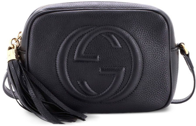 구찌 중고 소호 디스코 레더 스몰 크로스 백