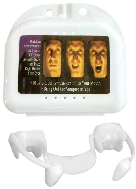 1 쌍 개폐식 현실적인 뱀파이어 Zombied 송곳니 잇몸을 긁지 않음 재사용 가능한 이상한 가짜 치아 어린이 성인을위한 교정기, 스타일 1