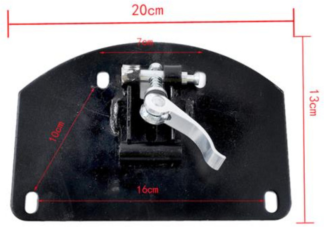 전동킥보드안장 의자 호환용 KUGOO M4 Pro용 범용 전기 높이 충격 흡수 시트 안장 10 인치, 1개