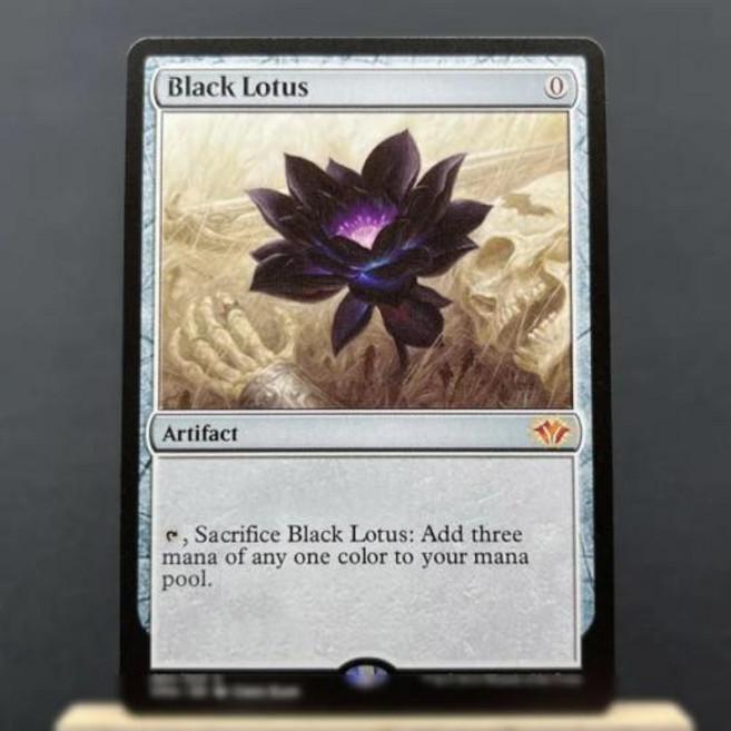 홈 플레이용 VMA CMM-02 TCG 카드 프록시 파워 9 듀얼 랜드 페치 랜드 Mox 사파이어 Mox 루비 Mox 진주 Mox 에메랄드 블랙 로터스, 1개