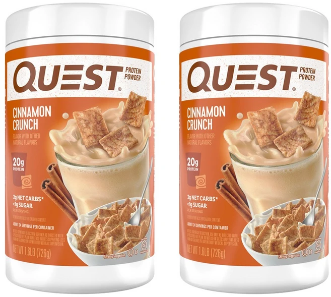퀘스트뉴트리션 프로틴 파우더 단백질 보충제, 2개, 726g - 쿠팡