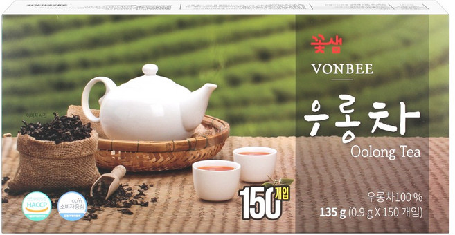 본비 우롱차 티백, 1개, 150개입