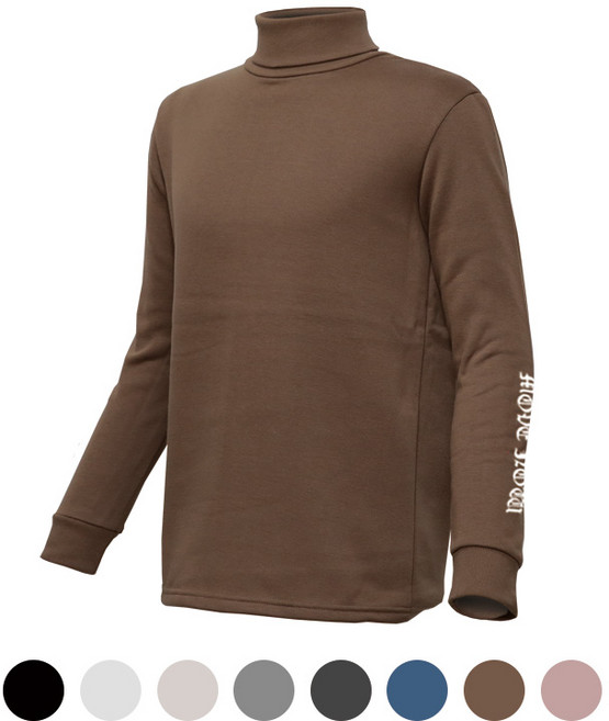 디팩토리 남녀공용 기모 목폴라 DFTWM614-K 빅사이즈 터틀넥