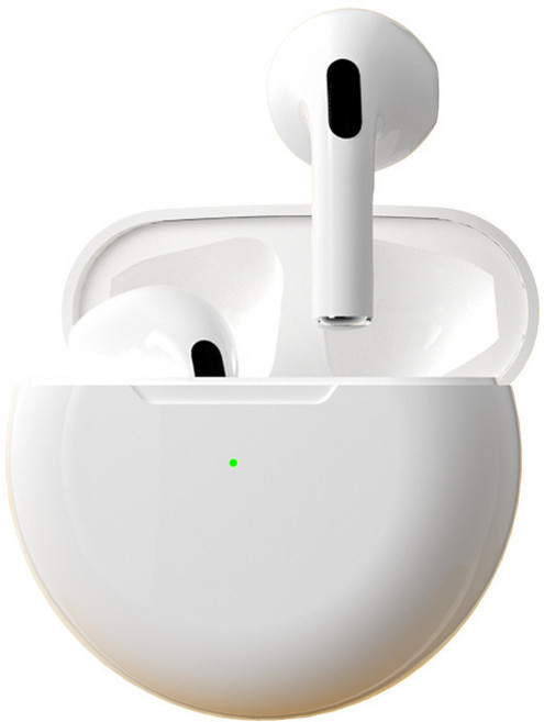 Pro6 真無線藍牙耳機 運動入耳式耳機, 旗艦, 白色