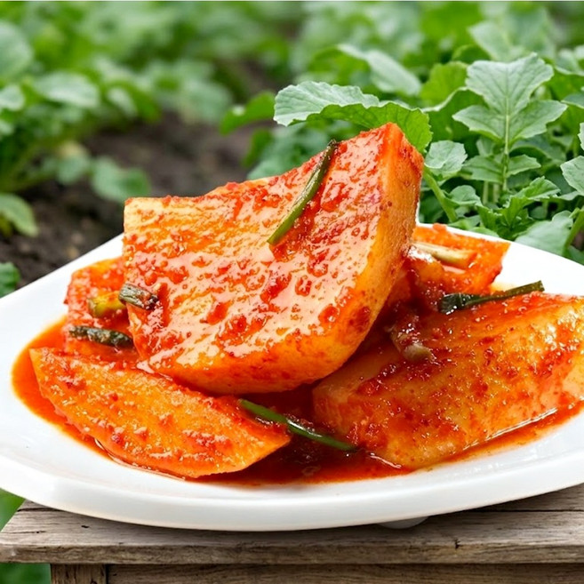 전라도 김치 35년 명인제조 여수 석박지 섞박지, 1박스, 1.5kg